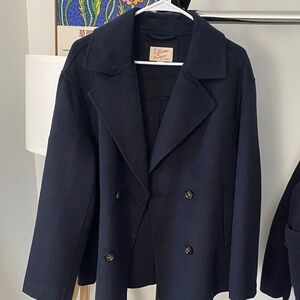 Marine Layer Valentina Wool Peacoat